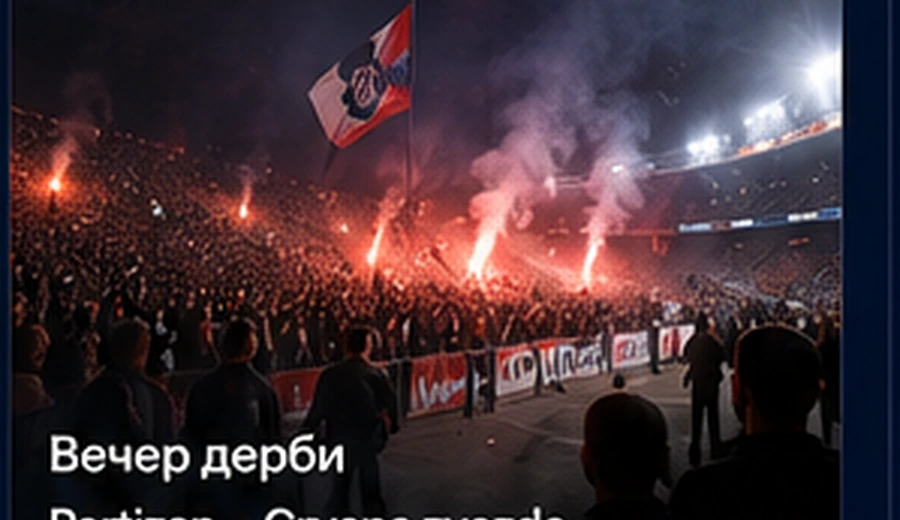 Вечернее футбольное дерби